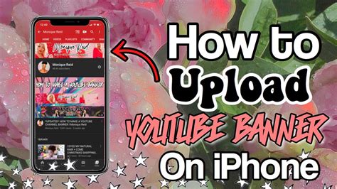 HOW TO UPLOAD YOUTUBE BANNER ON IPHONE l VLOGMAS DAY 19 - YouTube