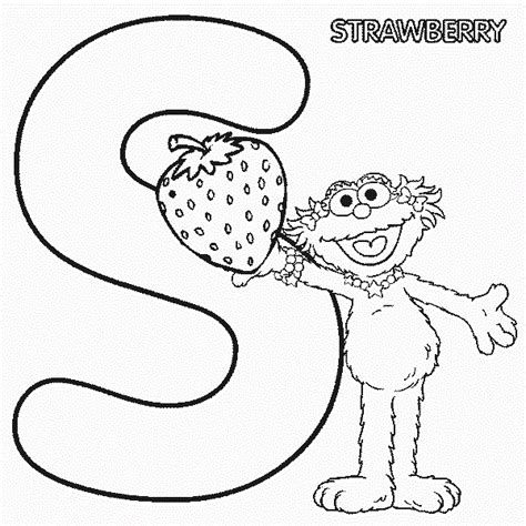 Free Printable Sesame Street Coloring Pages For Kids