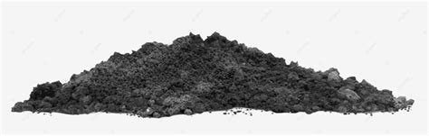 Pile Of Soil Dirt Heap Mud Close Earth Png And Vector With