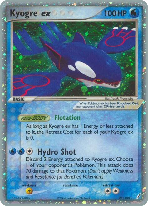 Kyogre ex Crystal Guardians TCG WikiDex la enciclopedia Pokémon