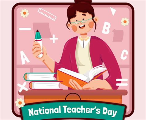 Happy Teachers Day Celebration Vector Art And Graphics