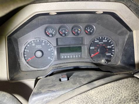 2008 Ford F 550 Instrument Panel Cluster For A Ford F550 Super Duty For