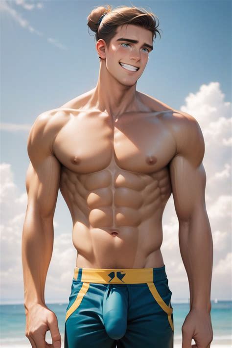 Australia Waist Shot Large AI Porn