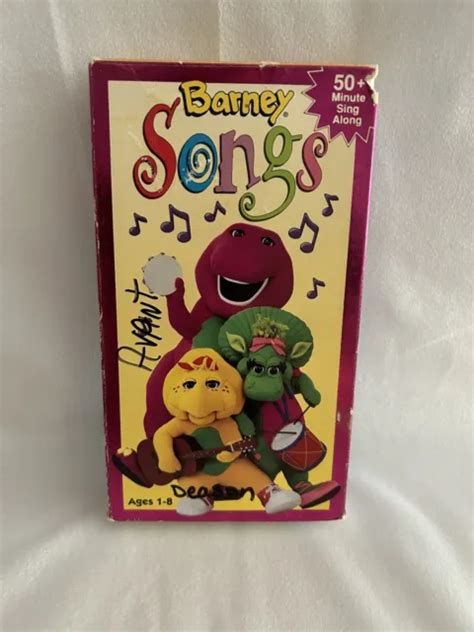 BANDE VIDÉO VHS Barney Friends Songs Barney Home Movie 1995 vintage