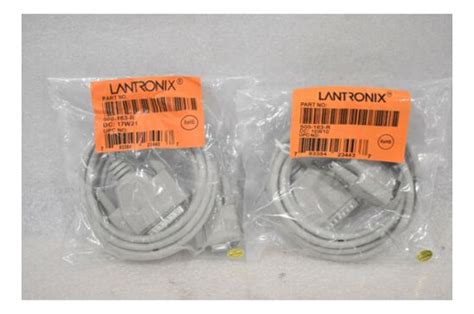 Lantronix 500 163 R Db25m Todb9f Serial Cable 6 Ft Lo Kbg MercadoLibre