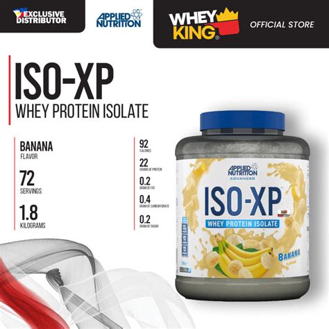 FREE BETA SITOSTEROL Applied Nutrition ISO XP 1 8kg Whey Protein