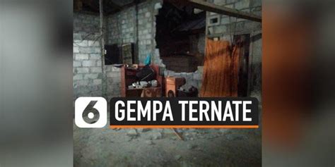 VIDEO Detik Detik Gempa Magnitudo 6 8 Guncang Ternate Enamplus