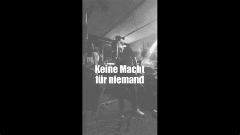 Ton Steine Scherben Keine Macht F R Niemand Cover By Mensch Meier