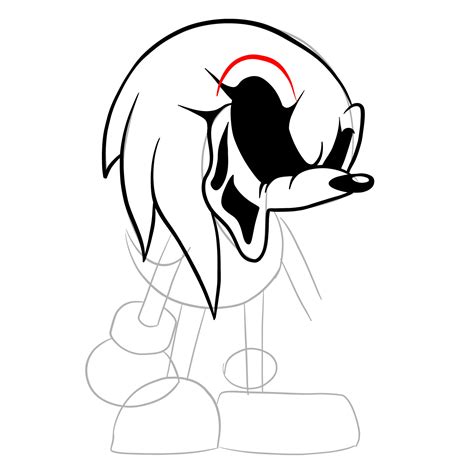 Learn How to Draw Soul Knuckles from Vs. Sonic.EXE FNF Mod