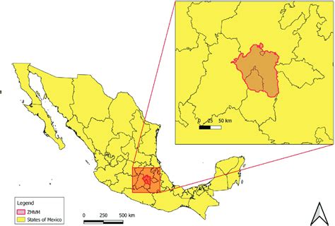 The Valley Of Mexico Map - Danica Dominique