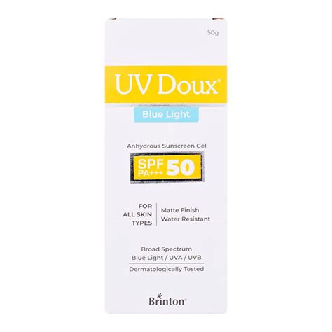 Buy UV DOUX BLUE LIGHT SPF PA 50 Gel 50gm Online At Best Price Netmeds