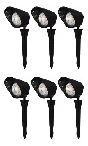 Kit De L Mparas Led Espeto Para Jard N W Verde Impermeable Ip