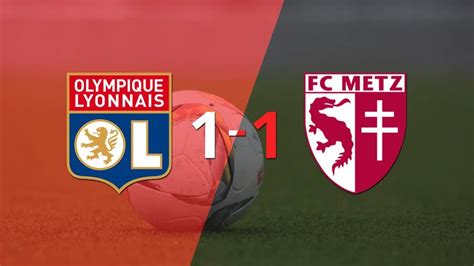 Olympique Lyon Logró Sacar El Empate De Local Frente A Metz Infobae