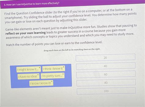 Solved How Can I Use InQuizitive To Learn More Chegg