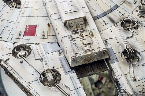 Papercraft Millennium Falcon Model By Bernard Szukiel Mffanrodders S