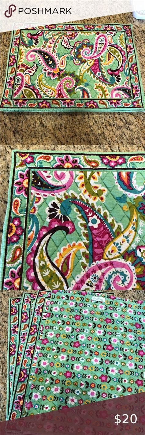 Vera Bradley Tutti Frutti Placemats 4 Vera Bradley Weekender Bag