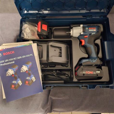 Bosch Professional Gds 18v 450 Hc 2x4ah Akku In 67304 Eisenberg Pfalz