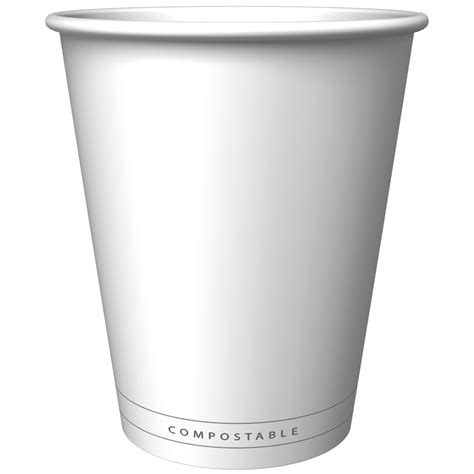 LIFE IN GREEN HOT DRINK SINGLE WALL WHITE TO GO CUP 8oz Canteen Canada