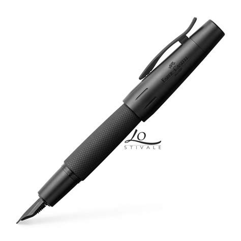 Faber Castell Penna Stilografica Emotion Pure Black Lostivale