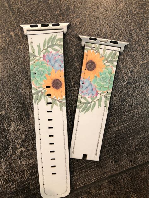 Blank Sublimation Apple Watch Bands Series 3 4 5 6 Etsy