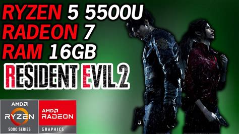 Resident Evil Amd Ryzen U Radeon Graphics Gb Dual Channel