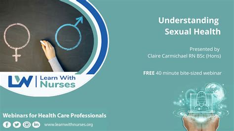 Understanding Sexual Health Learn With Nurses