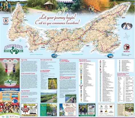 Carte touristique de l Île du Prince Édouard