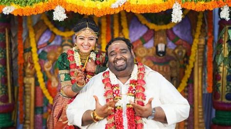 Producer Ravinder Chandrasekaran Marries Actress Mahalakshmi Shankar