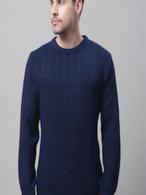 Buy Cantabil Men Cable Knit Acrylic Pullover Sweater Sweaters For Men