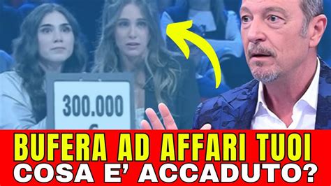 300000 Euro Sfumati E Poi La Bufera La Scelta Shock In Affari Tuoi