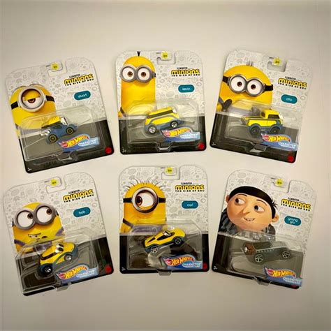 Toys Rare Hot Wheels Minions The Rise Of Gru Bundle Collection Of 16 New Poshmark