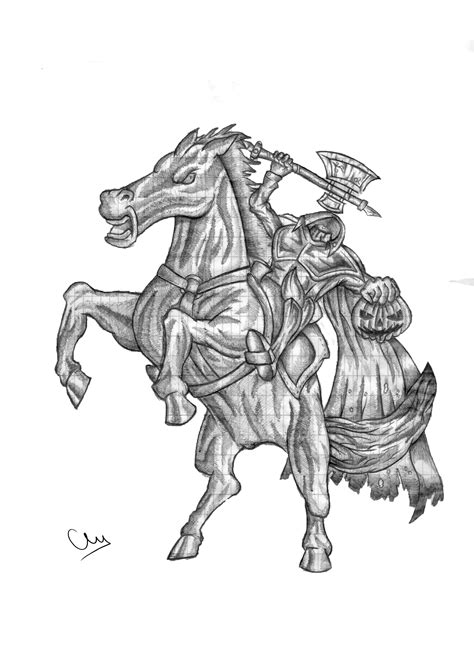 Headless horseman by StefanMilosevic on DeviantArt