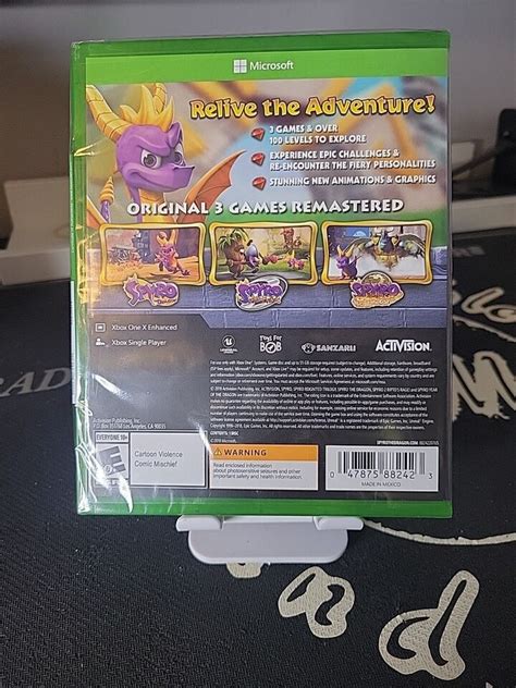 Spyro Reignited Trilogy Microsoft Xbox One Brand New Sealed