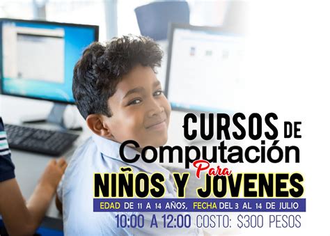 Próximos Eventos Curso de Computación para niños y jovenes Centro