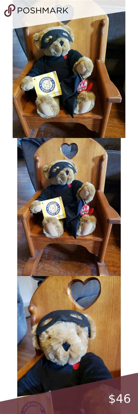 Vermont Teddy Bear Love Bandit Inch Classic Teddy Bear Factory