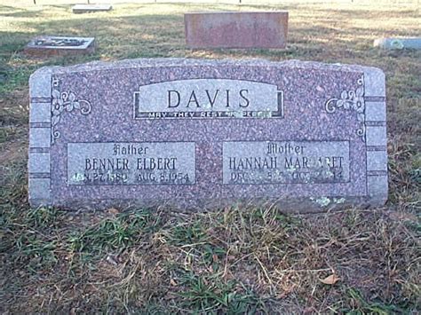 Benner Elbert Davis 1880 1954 Find A Grave Memorial