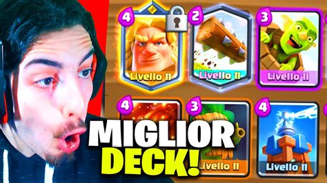 Il MIGLIOR Deck Per La Sfida Del Cavaliere D Oro Clash Royale YouTube