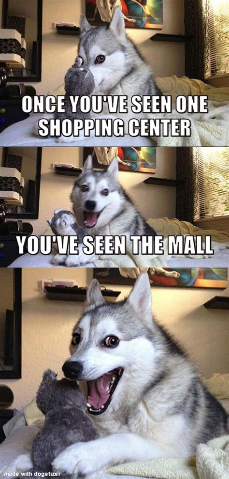 Bad Pun Dog In The Mall 🏬 | Doge Much Wow