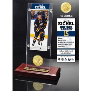 Jack Eichel Ticket Bronze Coin Acrylic Desktop Bed Bath Beyond