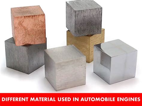 Different Metals Used in Automobile Engine - Mech4study