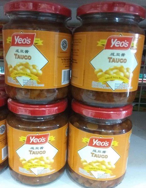 Jual Tauco Yeos Malaysia 250 Gr Tauco Asin Taucu Masin Salted