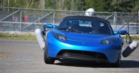 Sound of Tesla Roadster Captured by Microsoft - autoevolution