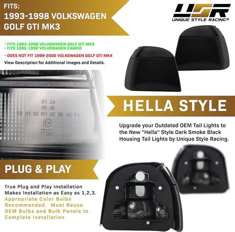 Usr Depo Golf Gti Cabrio Mk Iii Upgrade Euro Style Luces