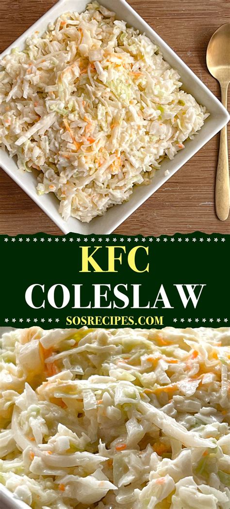 KFC Coleslaw Recipe - {Copycat Recipe}