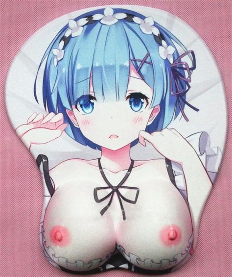 Re Zero Rem Hentai R18 3D Oppai Breast Sexy Mouse Pad ACG RE