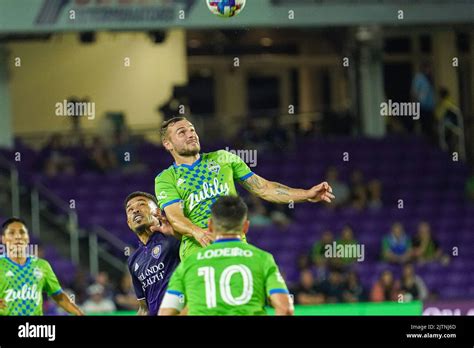 Orlando Florida Usa August 31 2022seattle Sounders Forward Jordan