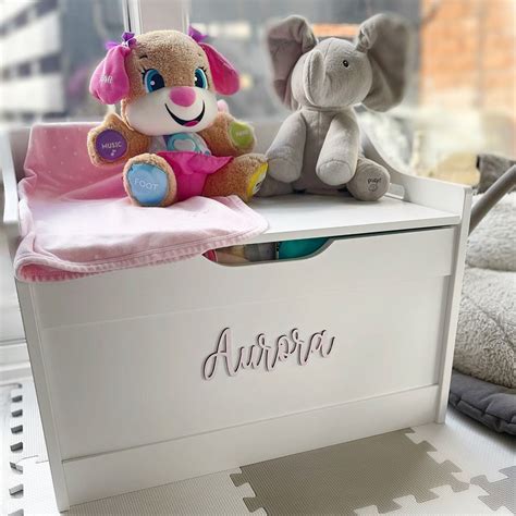 Toy Box With Name On It Flash Sales Telepack Co Jp