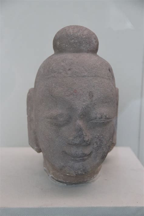 Northern Wei Stone Buddha Head Gansu Provincial Museum La Flickr