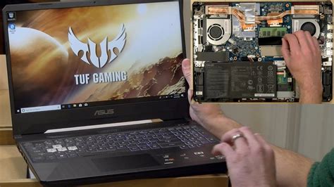 Asus Tuf Gaming Laptop Unboxing Teardown Ryzen Nvidia Gtx