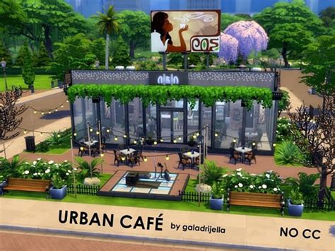 Sims 4 Café Lots And Cc All Free All Sims Cc